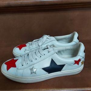Steve Madden  multi colored star sneakers size 7.5